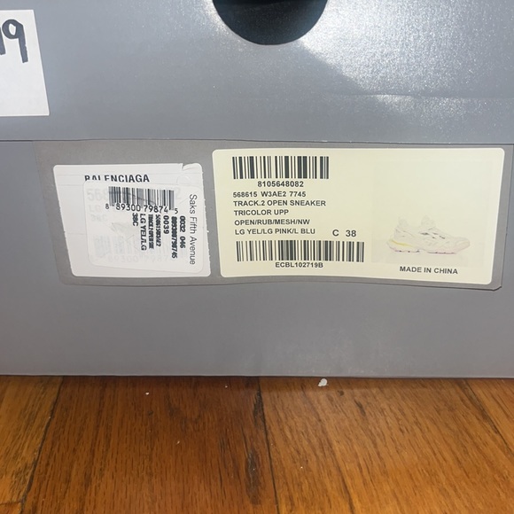 Balenciaga Track.2 Open Sneaker Tricolor - Picture 4 of 4